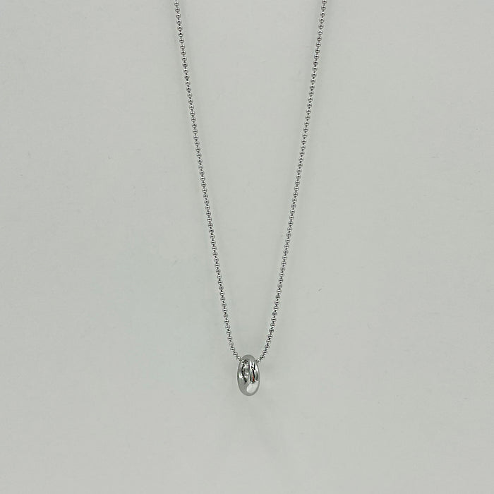 Marion silver pendant necklace