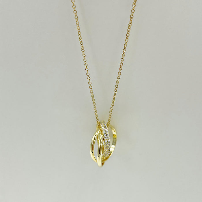 Madelyn 14k gold plated necklace