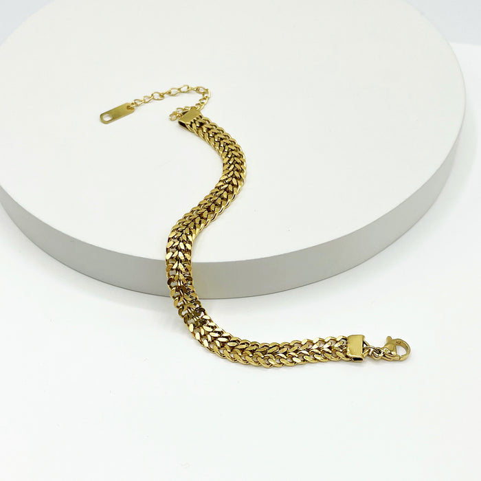 Kaila 18k gold plated bracelet