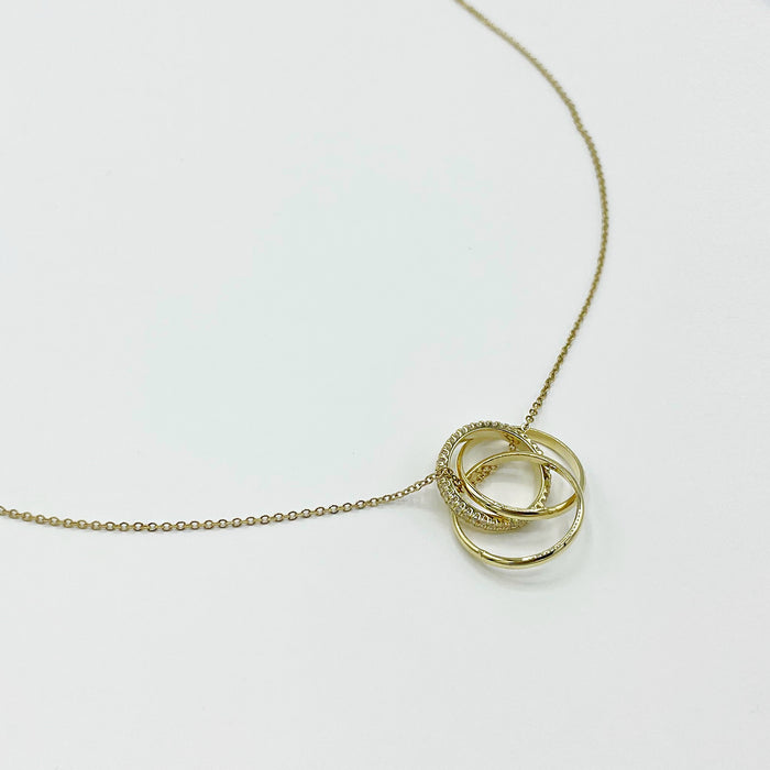 Madelyn 14k gold plated necklace